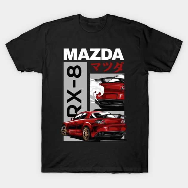 RX-8 Passion T-Shirt by Harrisaputra